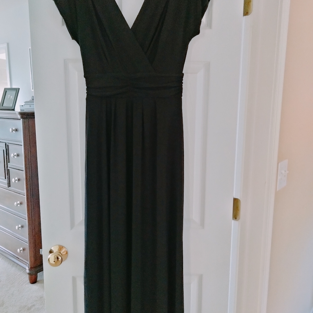 Black Maxi Dress by Iman